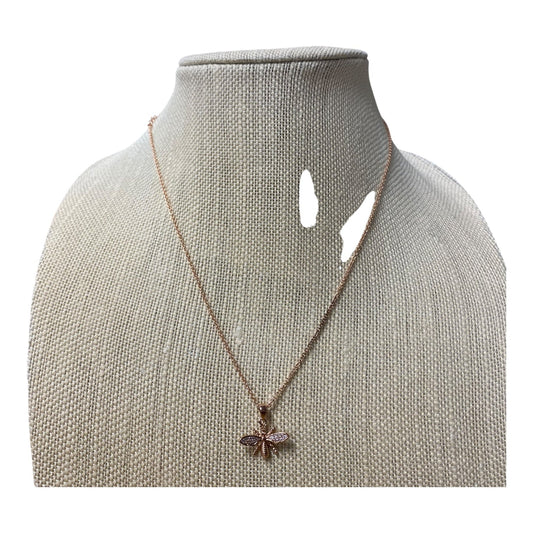 Necklace Charm  In Rose Gold