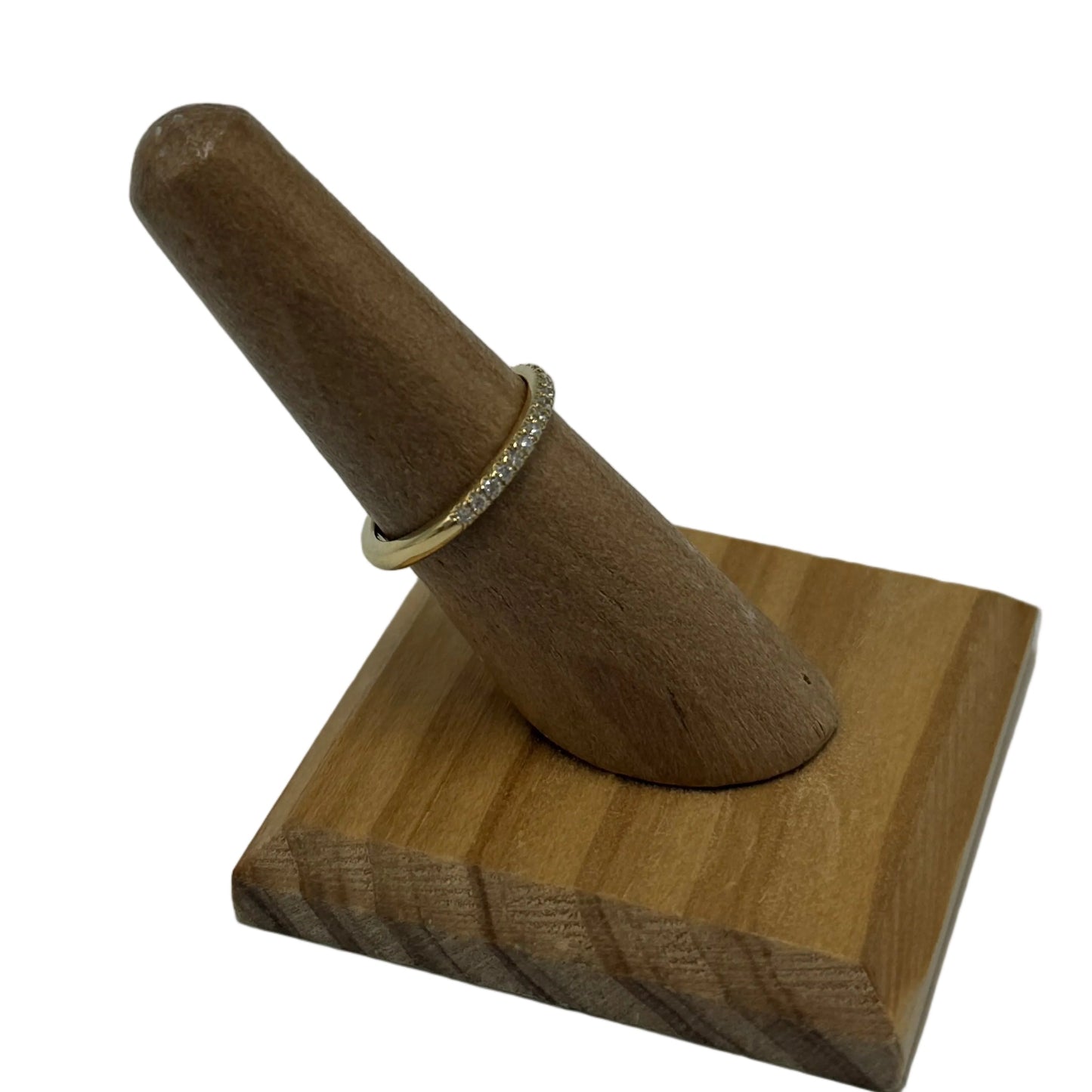 Tiffany & Company 18K Diamond Half Eternity Luxury Ring , Size: 6