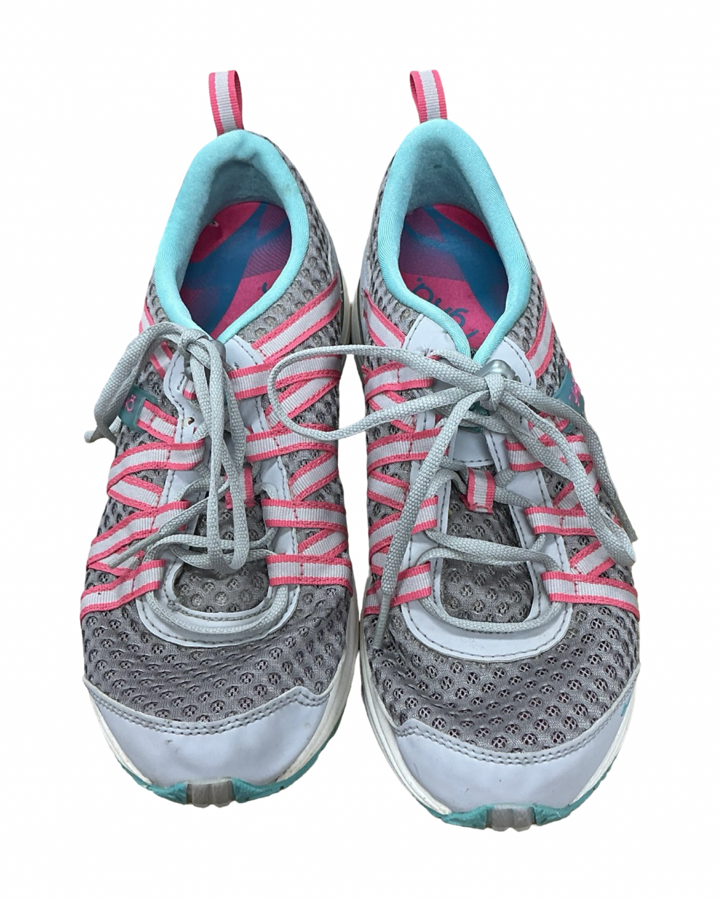 Shoes Athletic By Ryka In Grey & Pink, Size:8.5