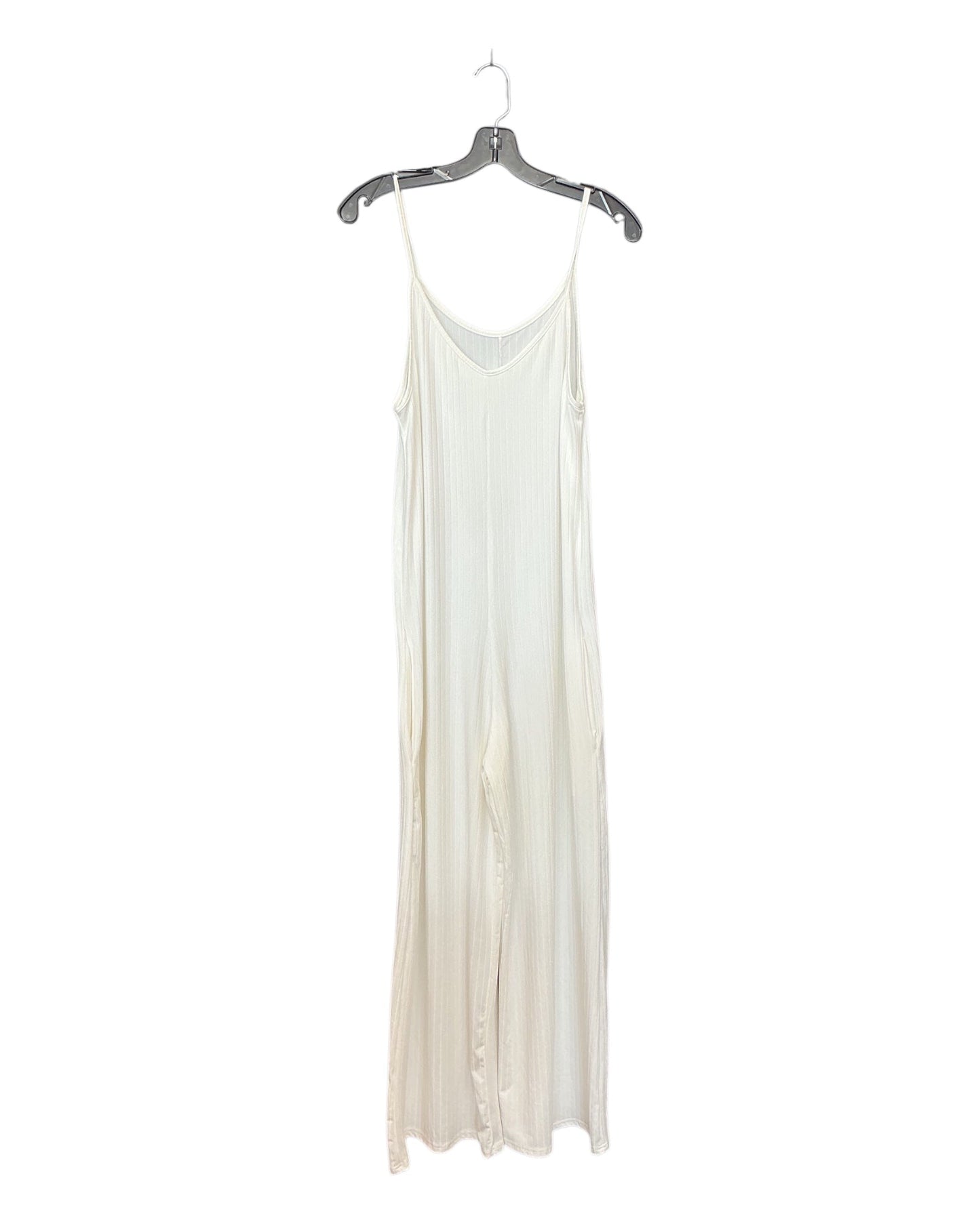 Jumpsuit By Clothes Mentor In White, Size:S