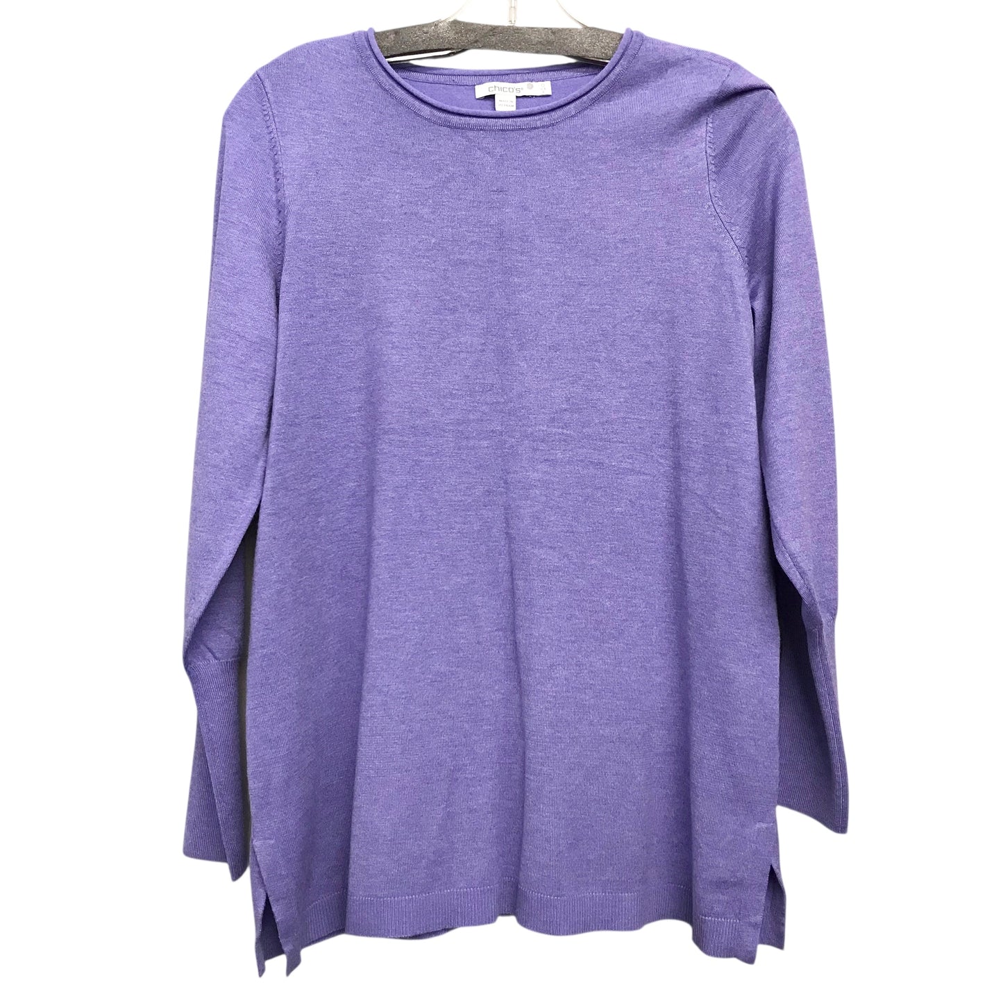 Top Ls By Chicos In Purple, Size:S