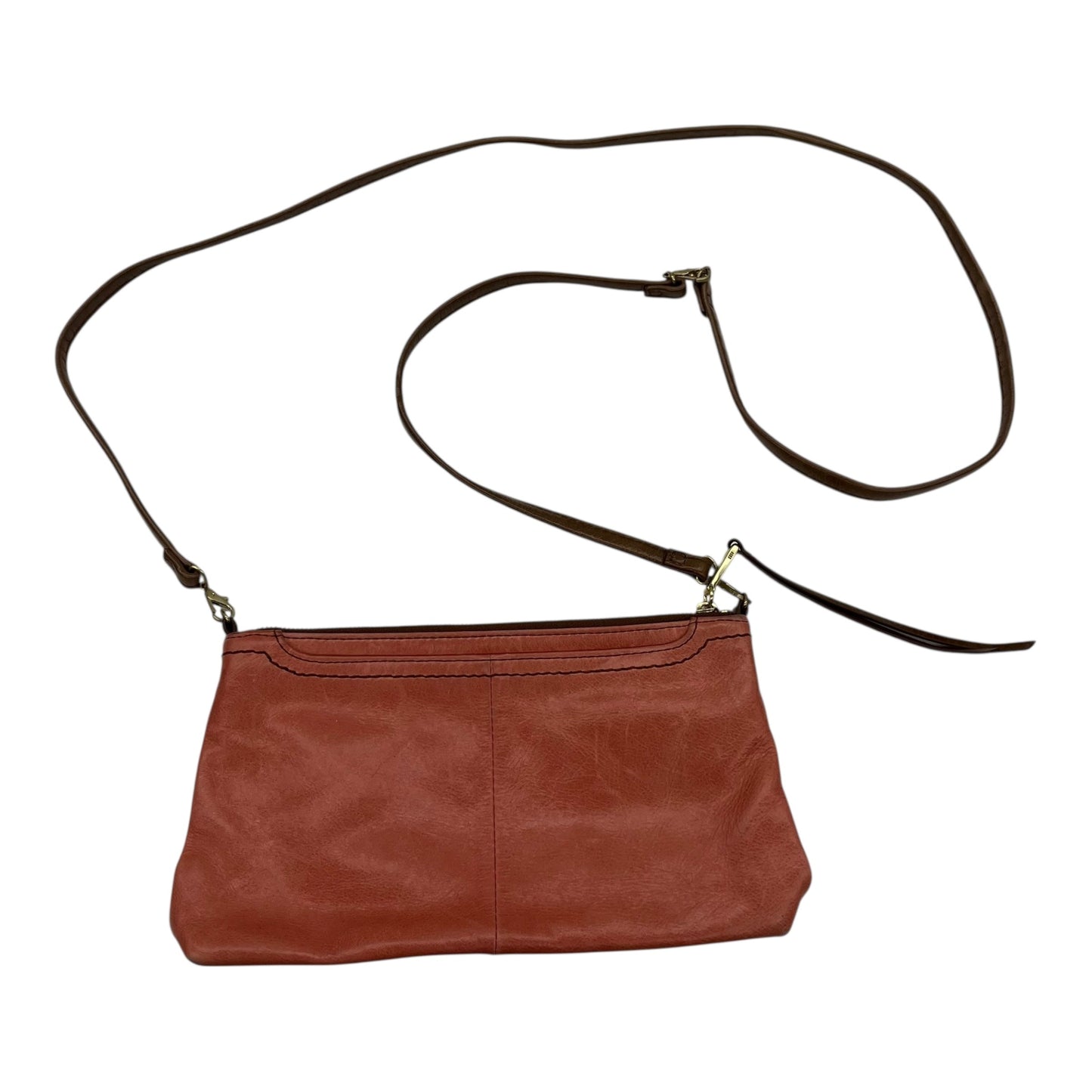 Crossbody Leather By Hobo Intl In Orange, Size:Small