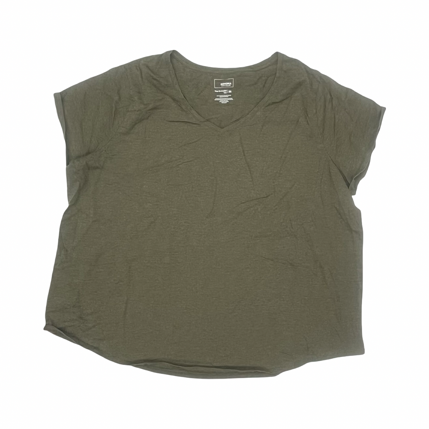 Top Ss By Sonoma In Green, Size:3X