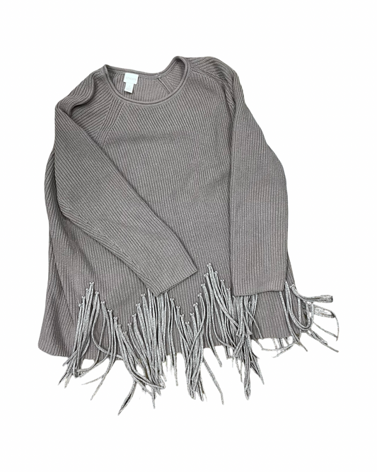 Sweater By Chicos In Beige, Size:Xxl