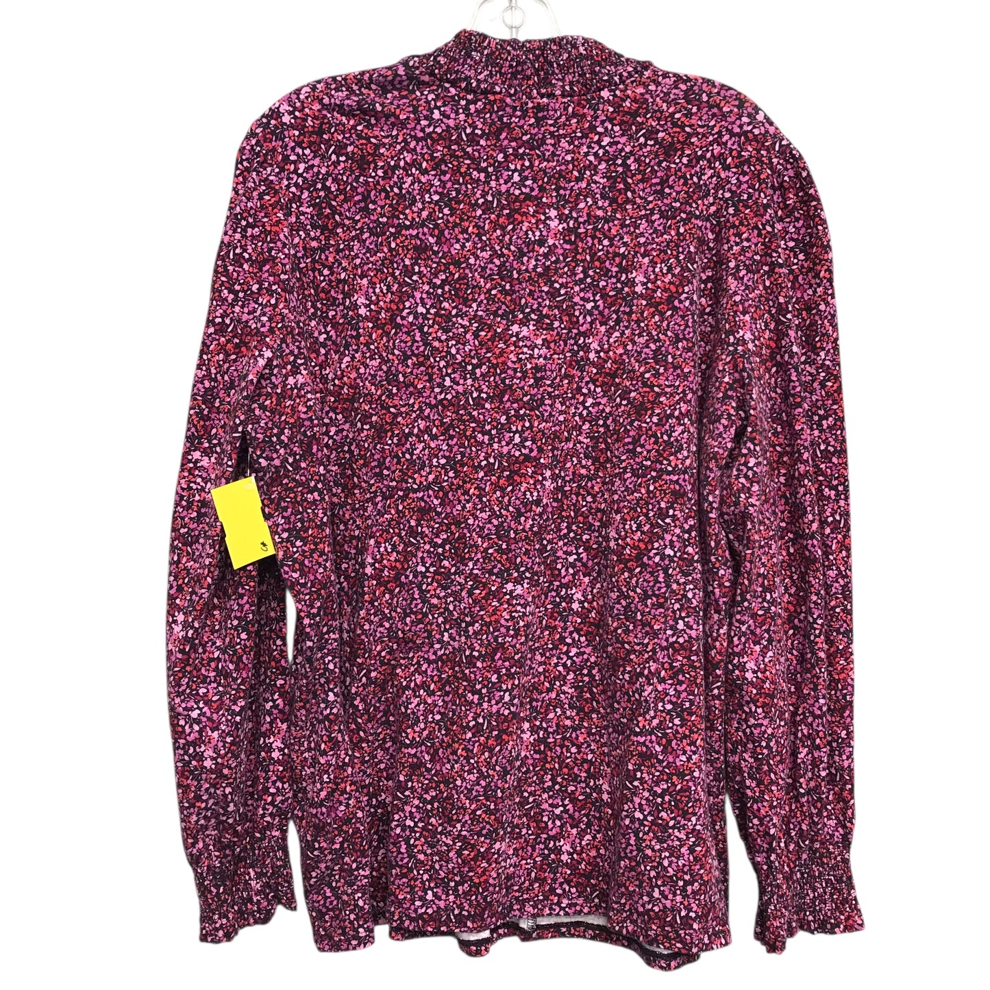 Top Ls By J. Jill In Black & Pink, Size:Xl