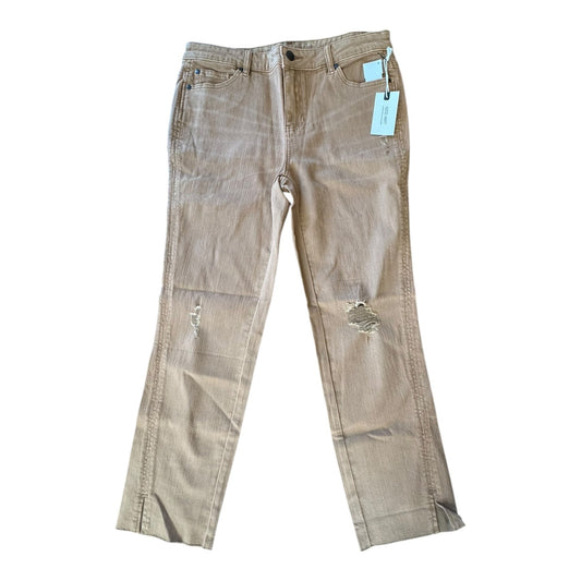 Jeans Boot Cut By GOOD HART In Brown, Size:10