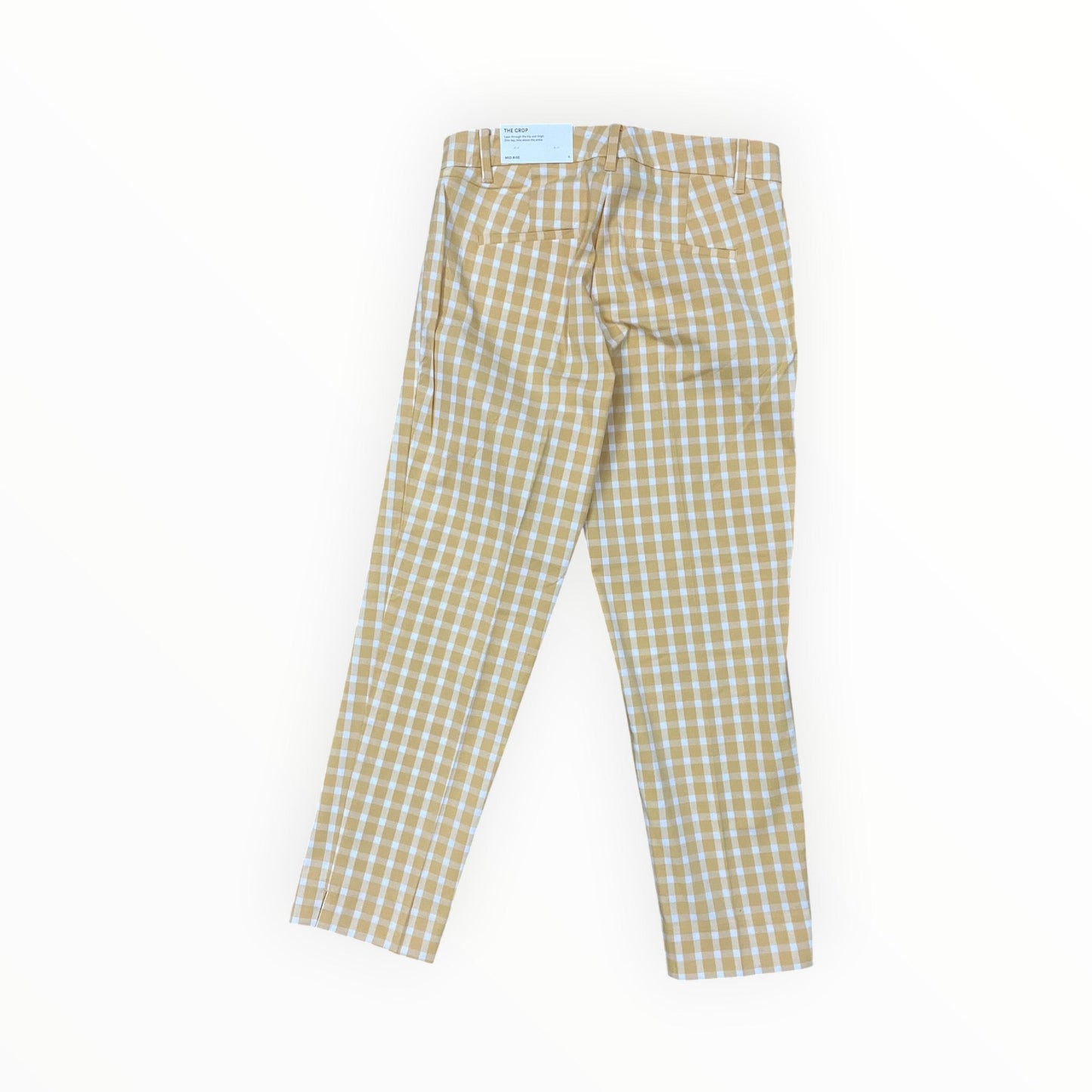 Pants Dress By Ann Taylor In White & Yellow, Size:0