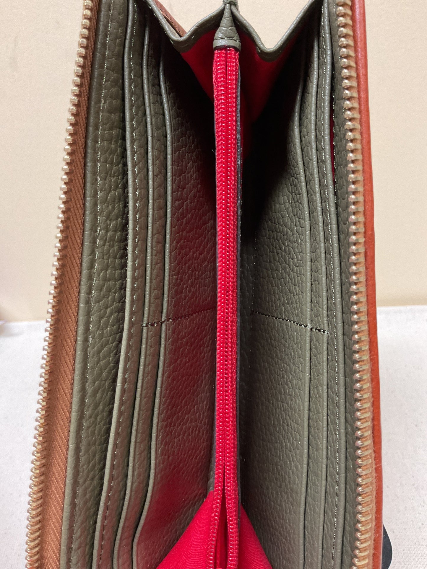 Wallet Designer By Dooney And Bourke In Green, Size:Medium