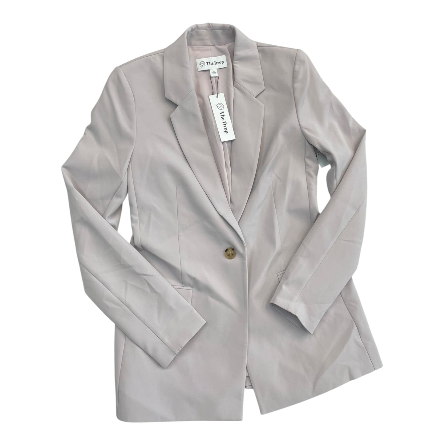 Blazer By The Drop In Purple, Size:Xs