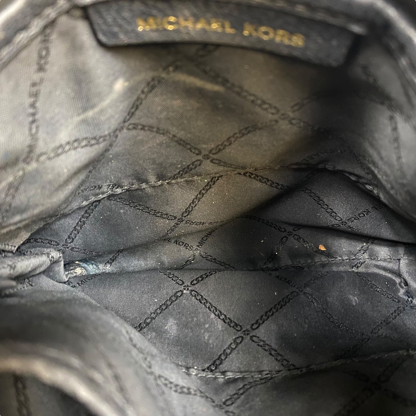 Crossbody Designer By Michael Kors In Black, Size:Small