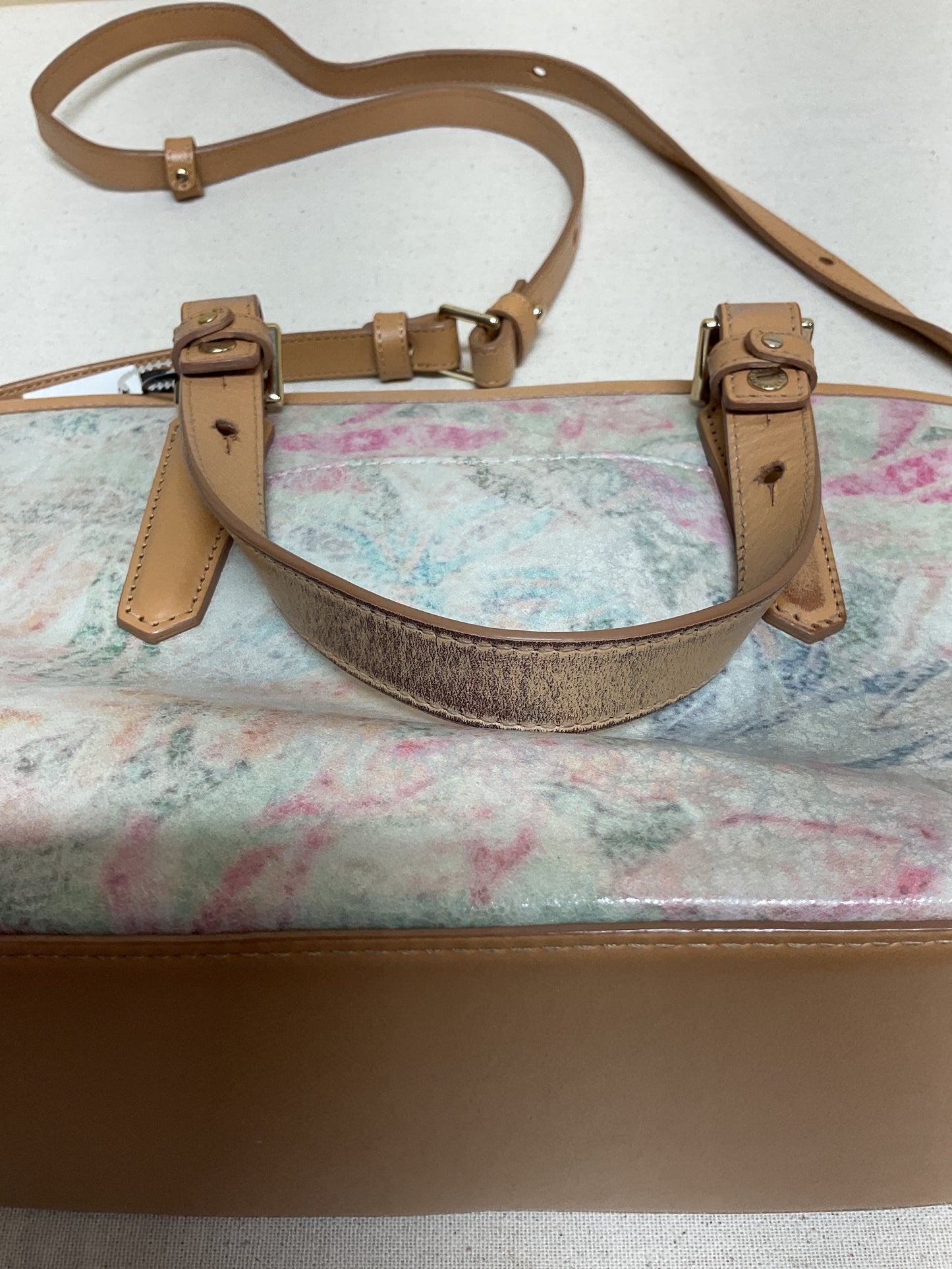 Handbag Designer By Brahmin In Multi, Size:Medium