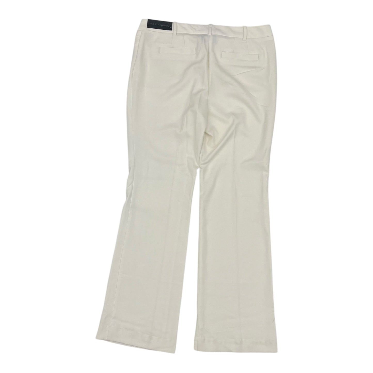 Pants Dress By Worthington In White, Size:12