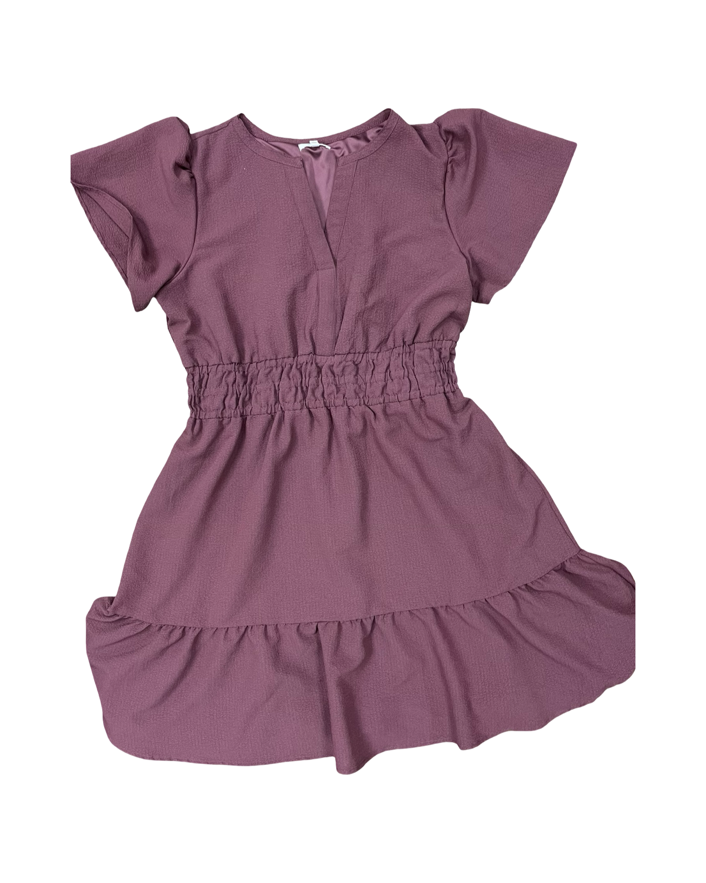 Dress Casual Midi By Maurices In Maroon, Size:L