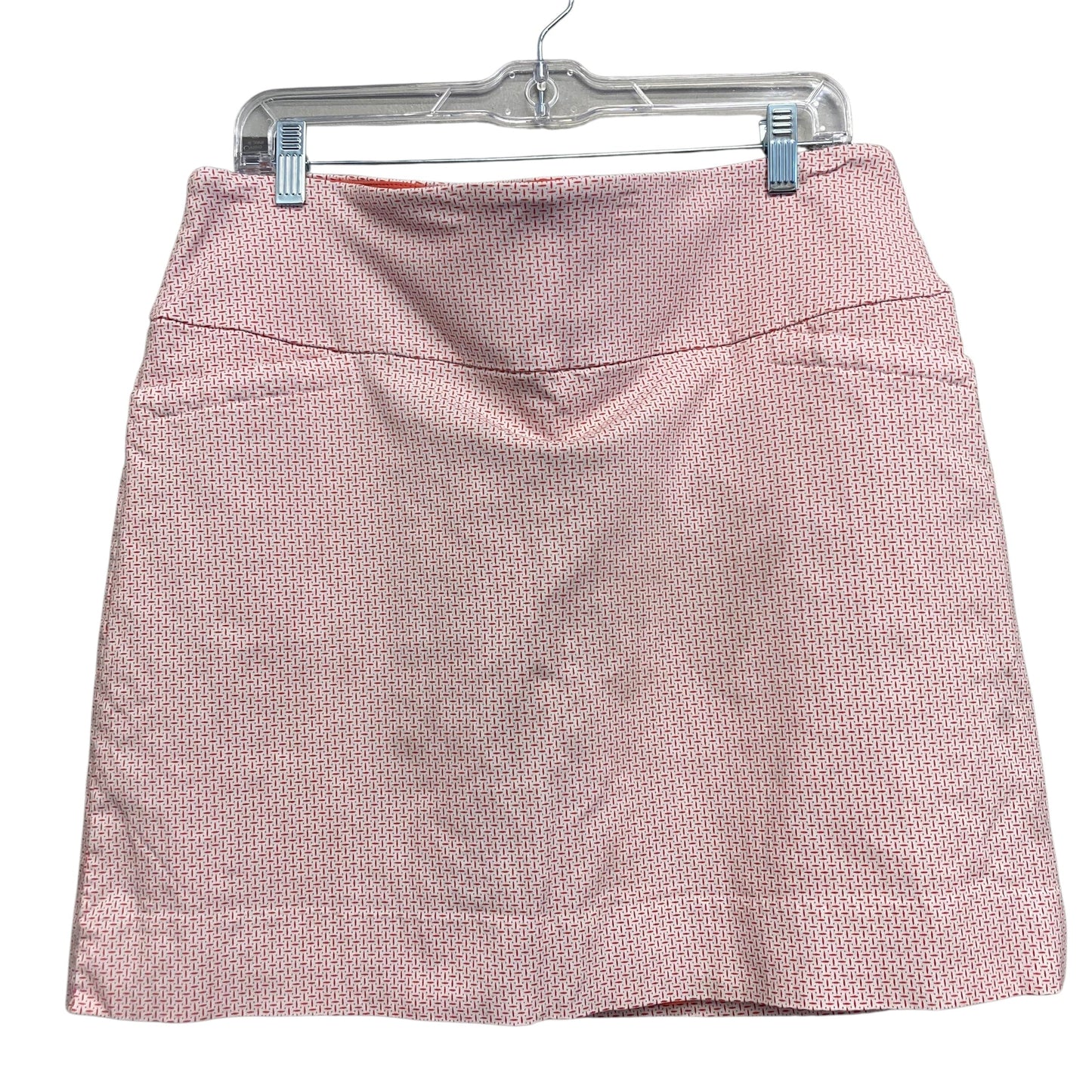 Athletic Skort By Sc & Co In Orange & White, Size:Xl