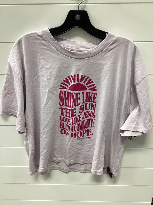 Top Ls By Cmc In Purple, Size:L