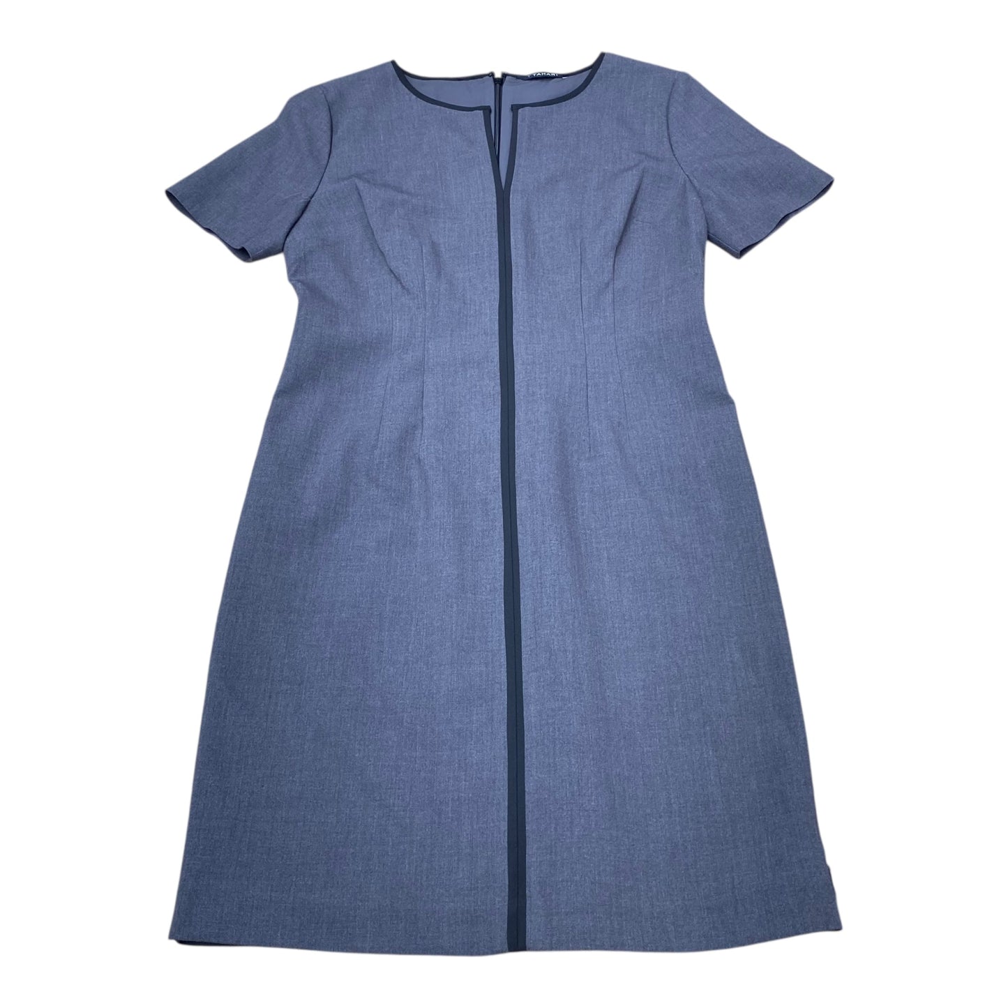 Dress Casual Midi By T Tahari In Grey, Size:S