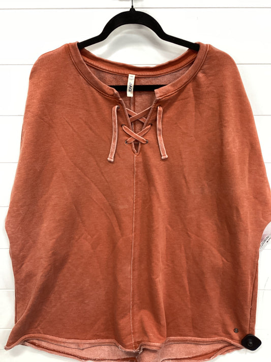 Top Ls By Jag In Orange, Size:3X
