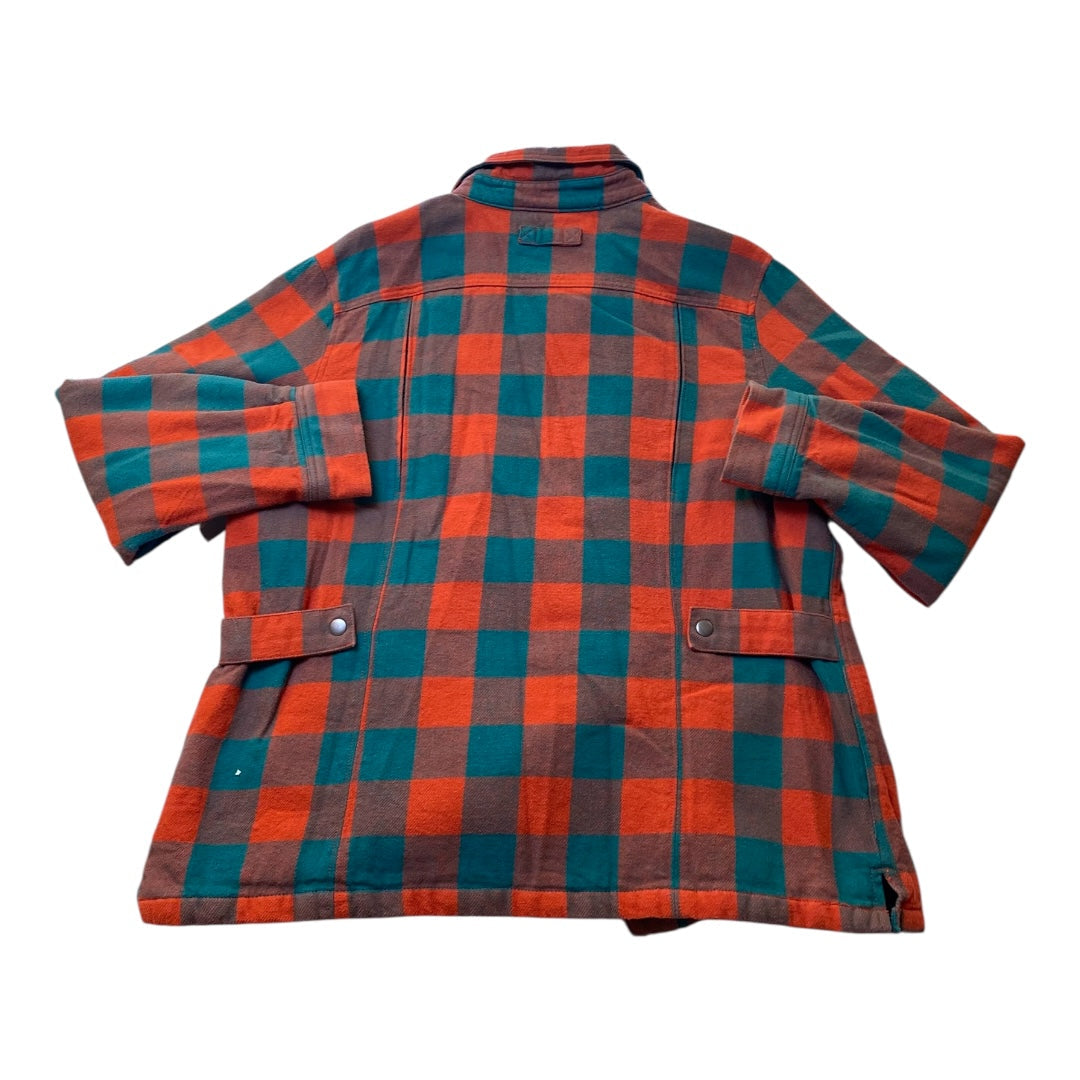Jacket Shirt By Duluth Trading In Plaid Pattern, Size:Xl