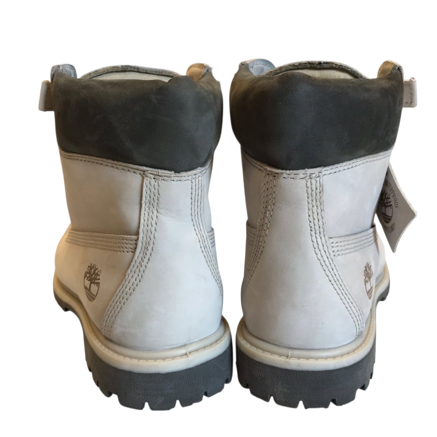 Boots Ankle Flats By Timberland In Grey, Size:7.5