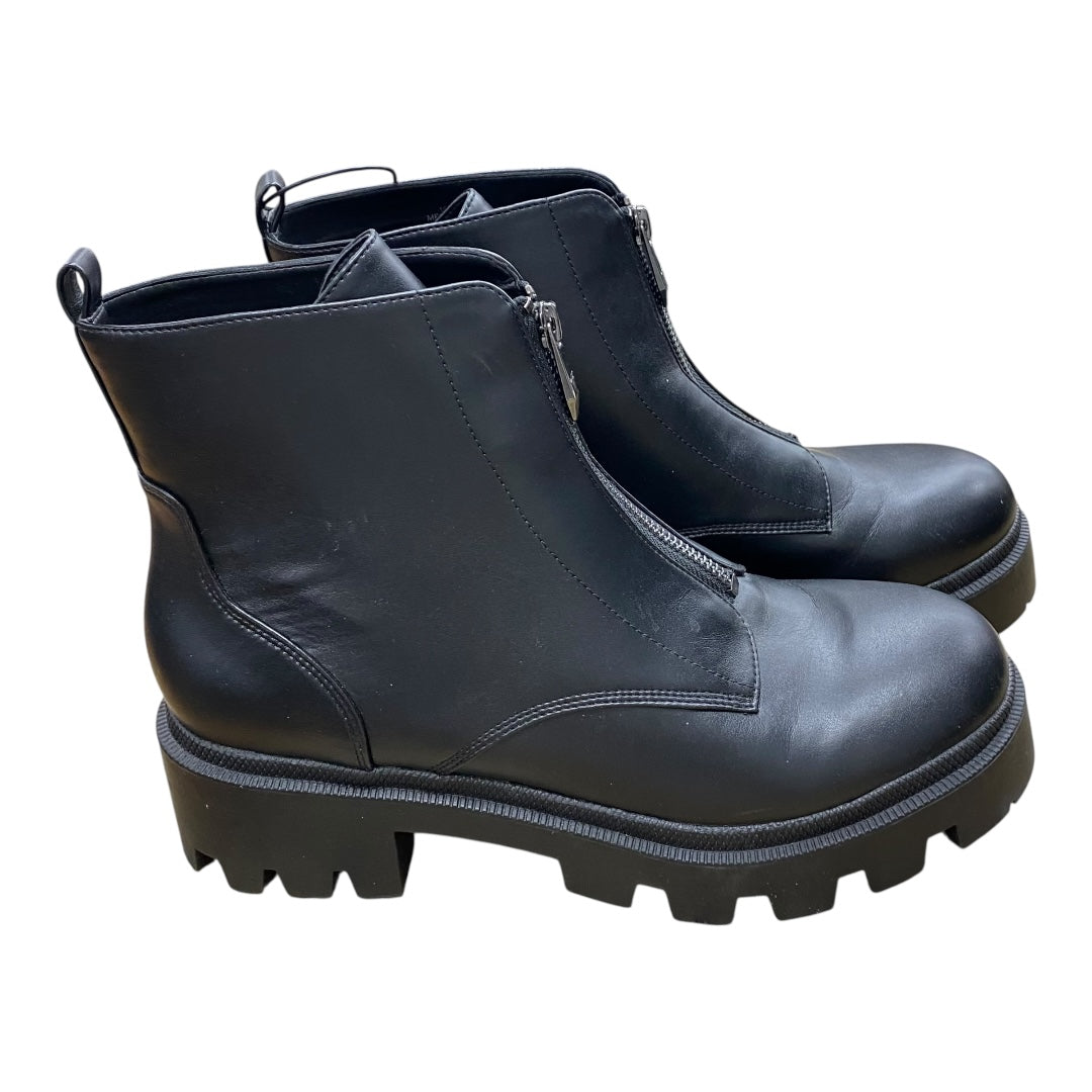 Boots Ankle Heels By Marc Fisher In Black, Size:10