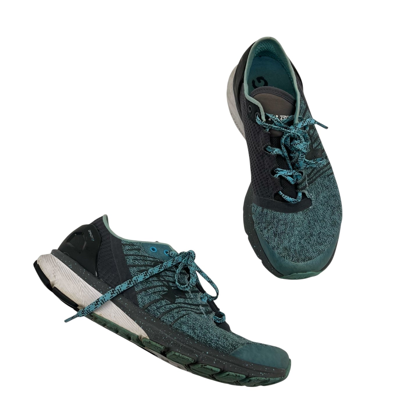 Shoes Athletic By Under Armour In Blue & Grey, Size:7.5