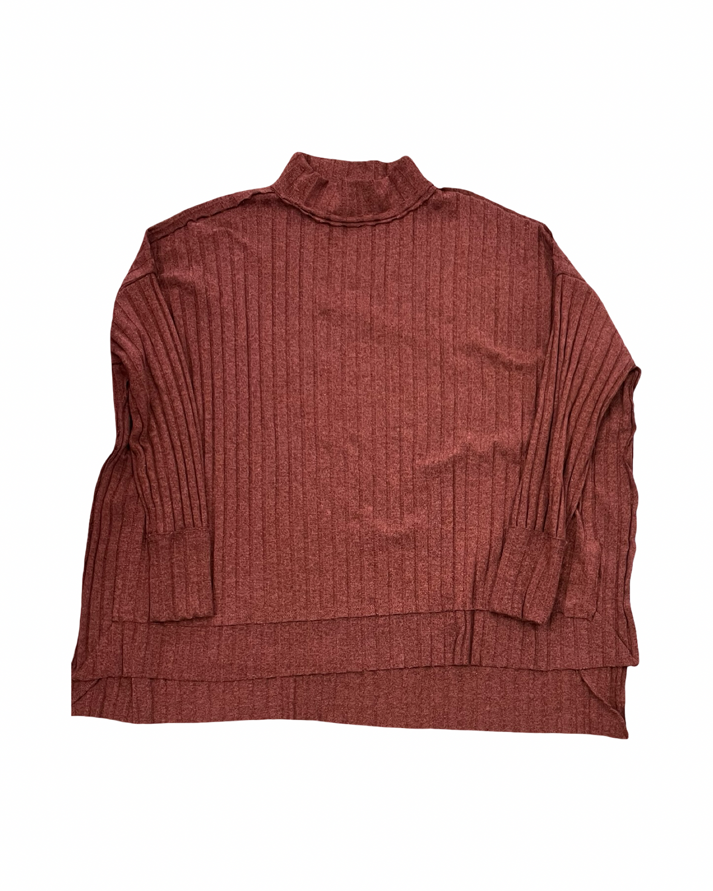 Top Ls By Bke In Orange, Size:Xs