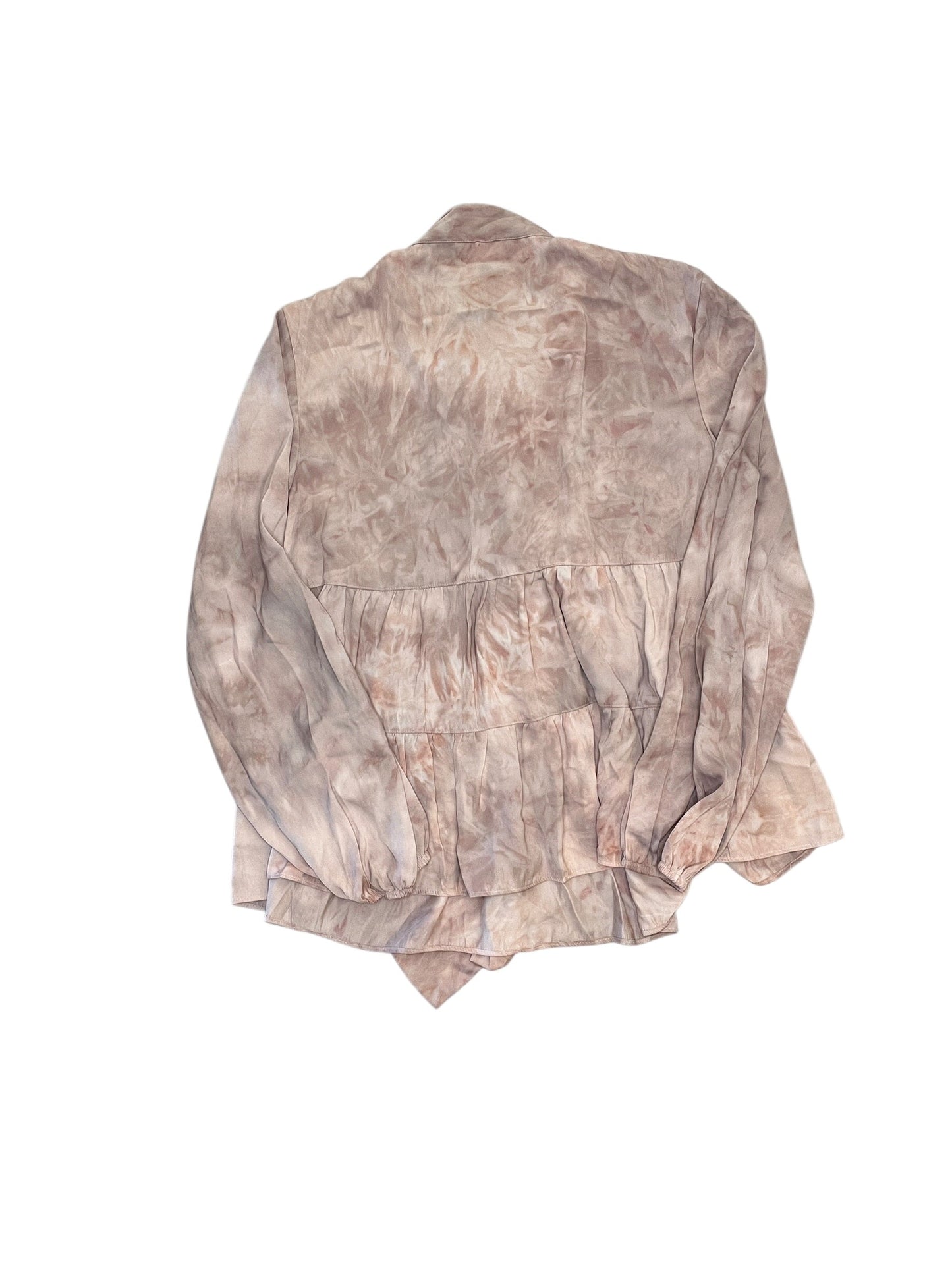 Blouse Ls By Simply Vera In Pink, Size:M