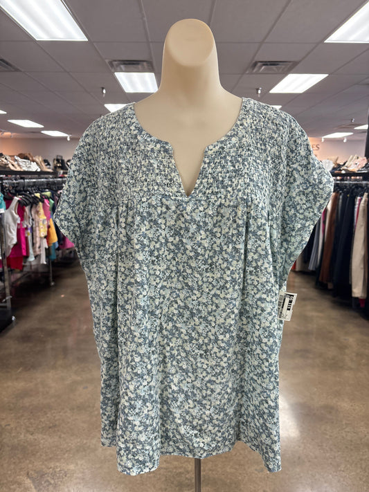 Top Ss By Lucky Brand In Green, Size:Xl
