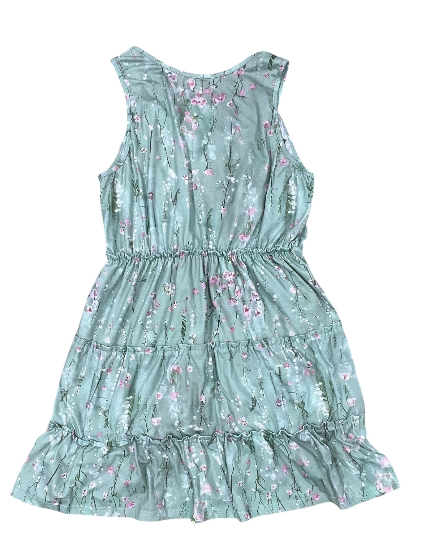 Dress Casual Midi By Clothes Mentor In Green, Size:L