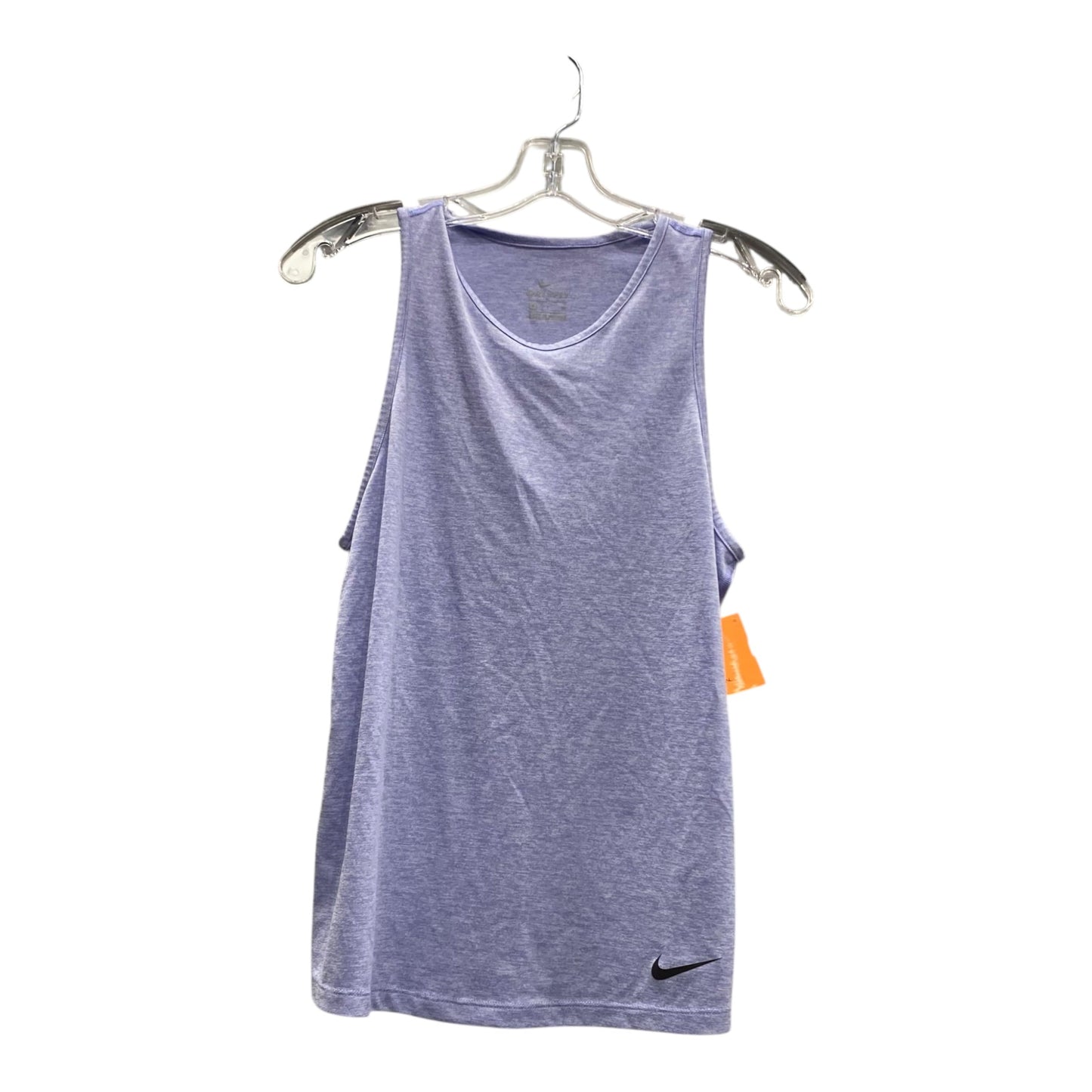 Athletic Tank Top By Nike Apparel In Purple, Size:S