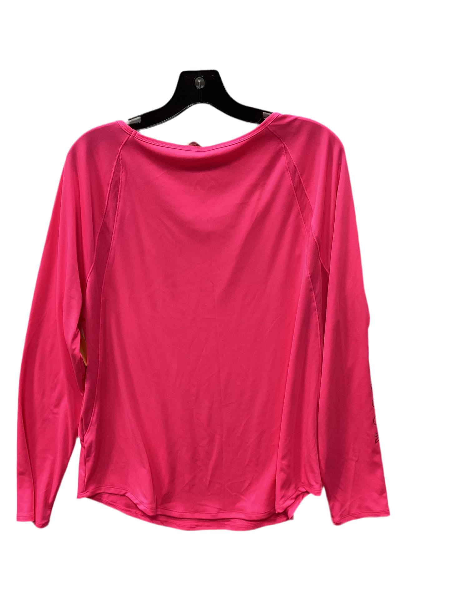 Athletic Top Ls Crewneck By Under Armour In Pink, Size:Xl