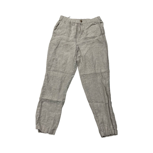 Pants Linen By Quince In Grey, Size:S