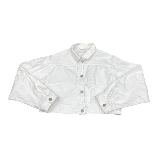 Jacket Denim By Blanknyc In White Denim, Size:L