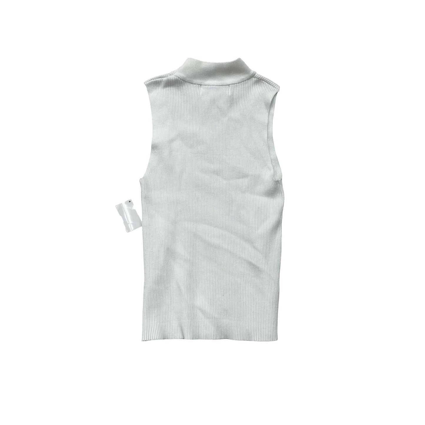 Top Sleeveless By John + Jenn In White, Size:Xs