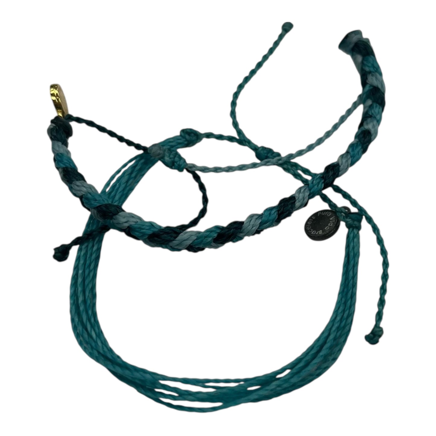 Bracelet Other By Puravida In Teal, Size:02 Piece Set