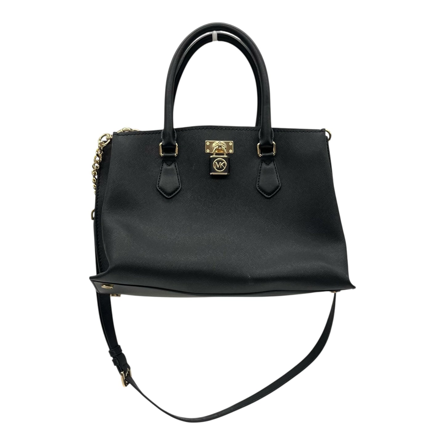 Handbag Designer By Michael Kors In Black, Size:Medium
