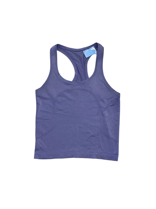 Athletic Tank Top By Lululemon In Purple, Size:S