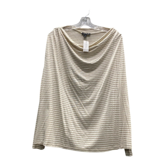 Top Ls Basic By Lane Bryant In Cream, Size:1X