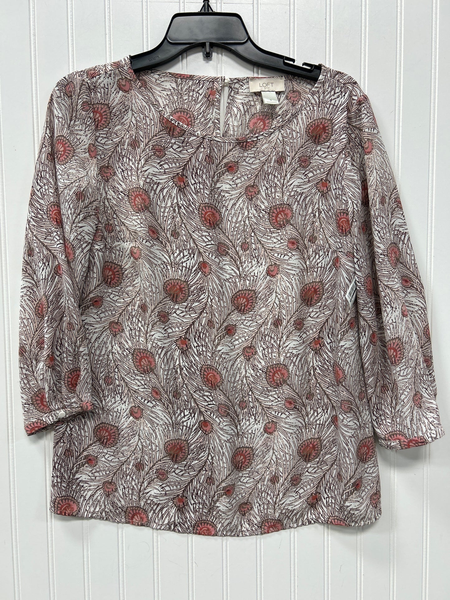 Top Ls By Loft In Pink, Size:S