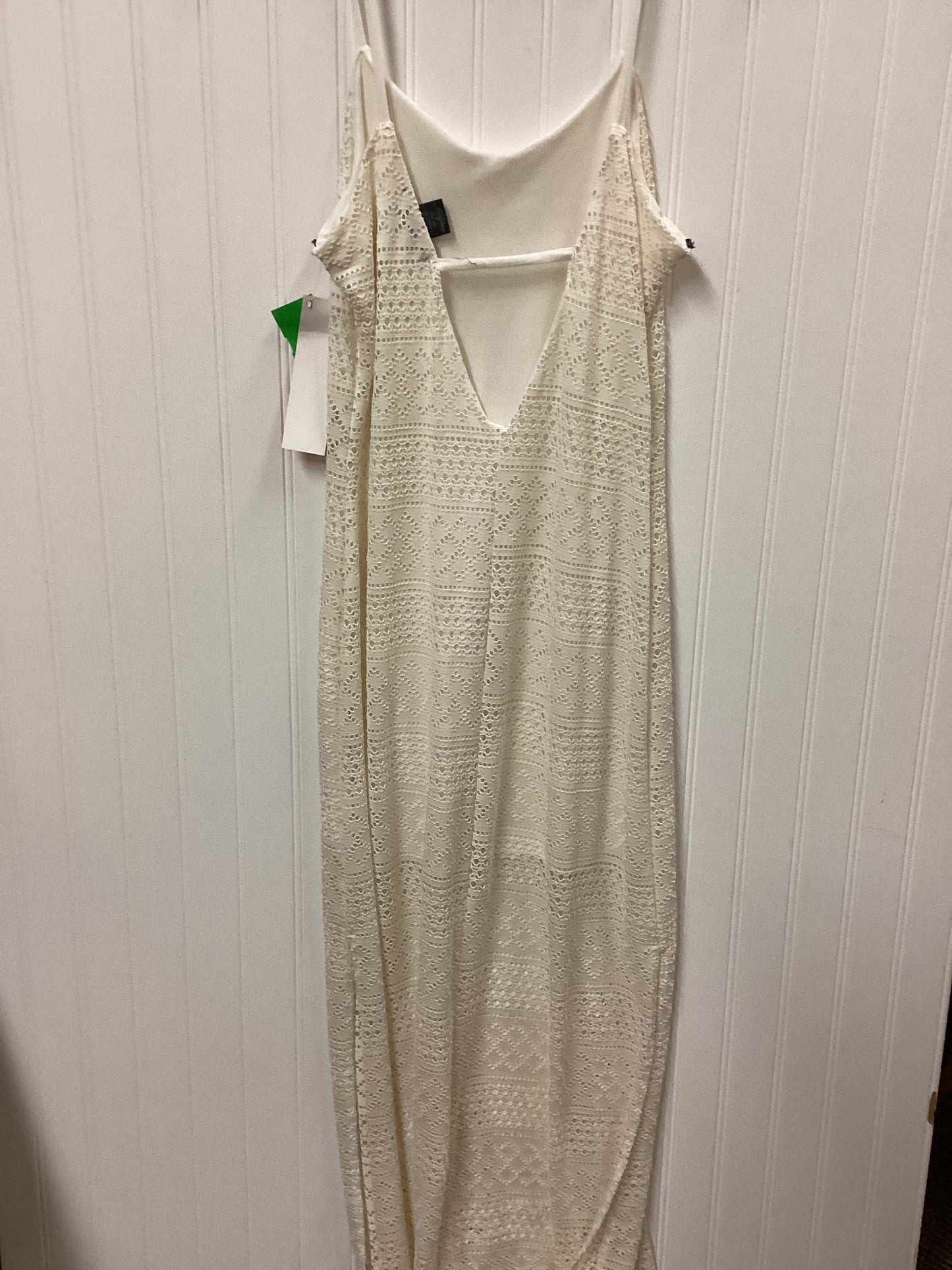 Dress Casual Maxi By Cmc In Cream, Size:M