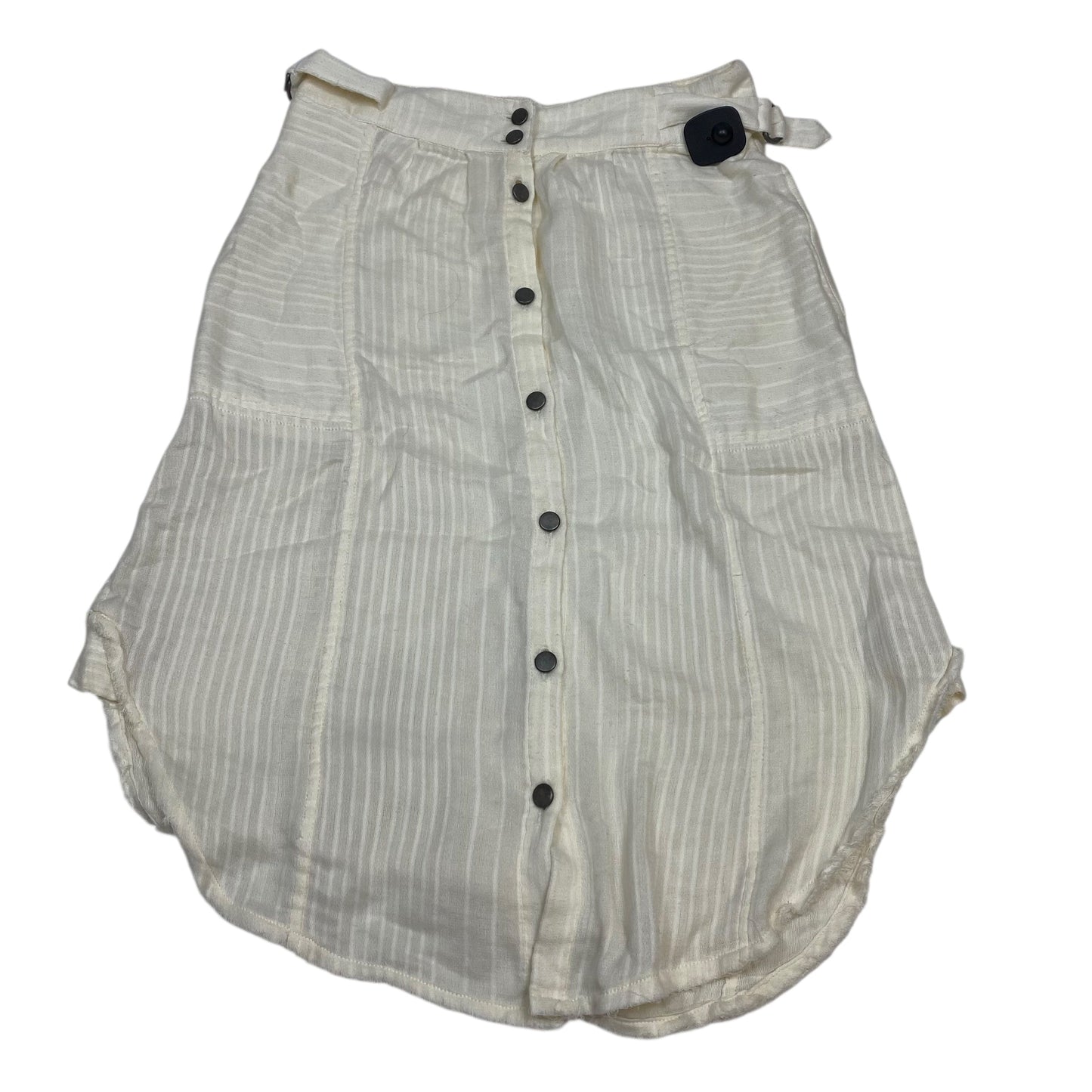 Skirt Midi By Free People In Cream, Size:M