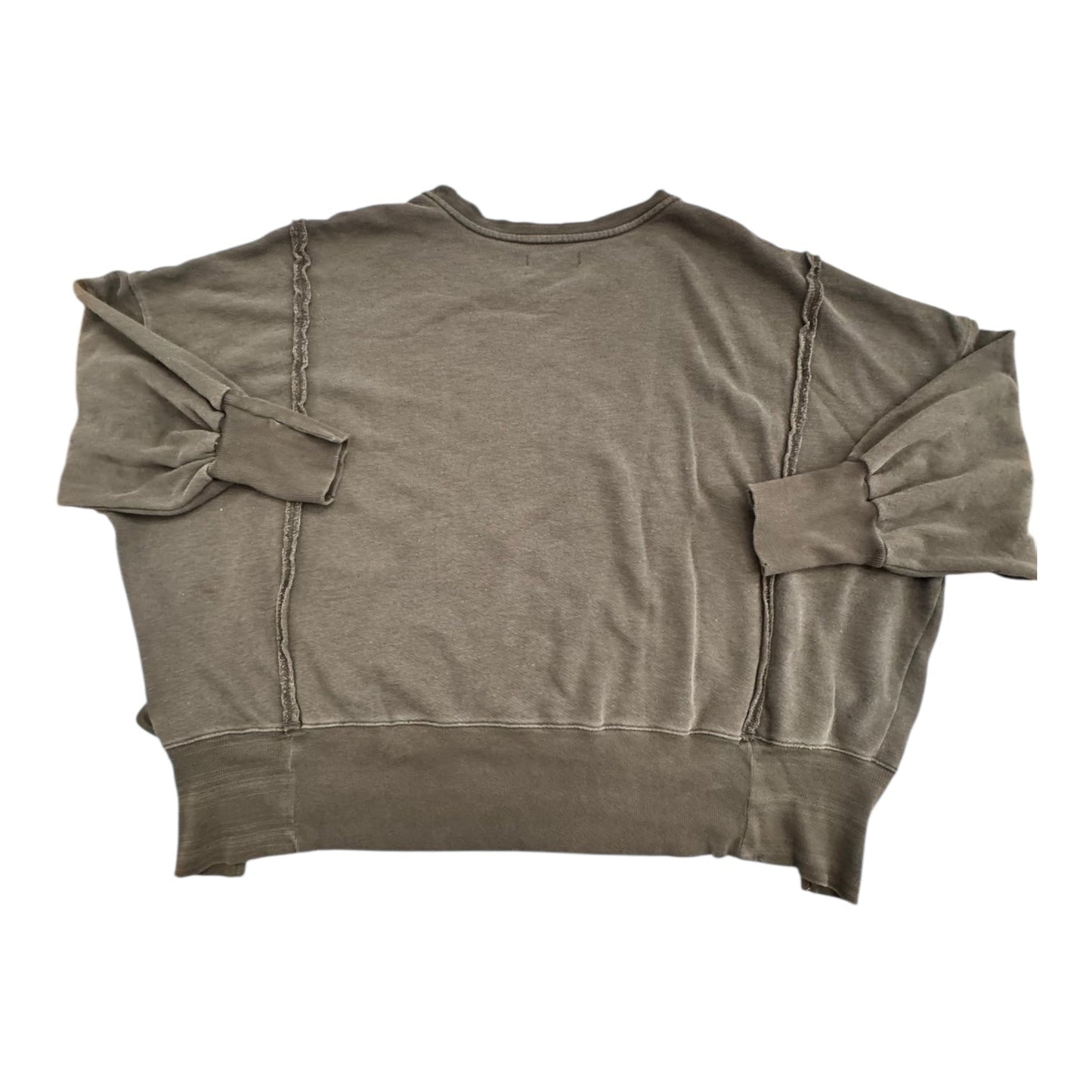 Top Sweatshirt Ls By We The Free In Grey, Size:M