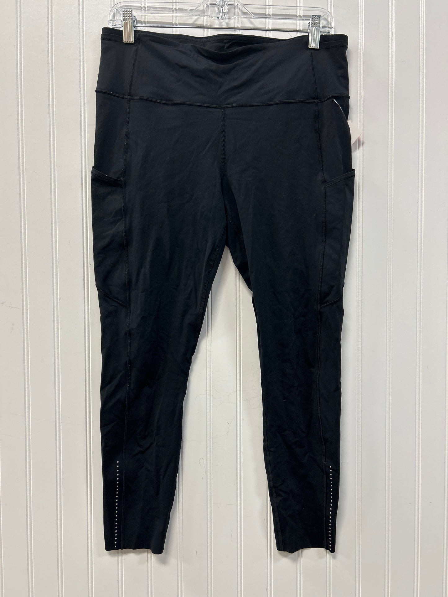 Athletic Leggings By Lululemon In Black, Size:12
