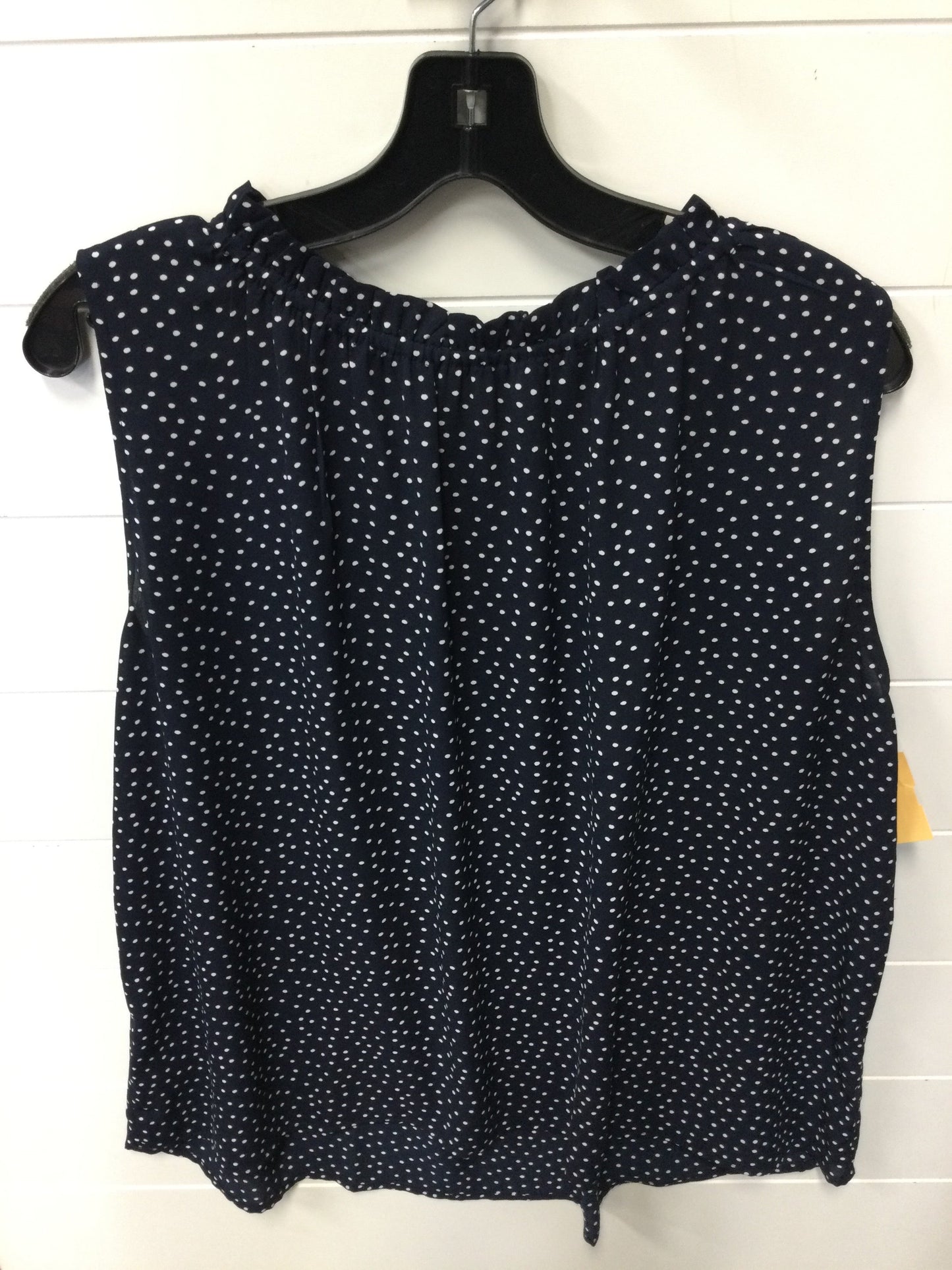 Top Sleeveless By Loft In Navy, Size:Xl