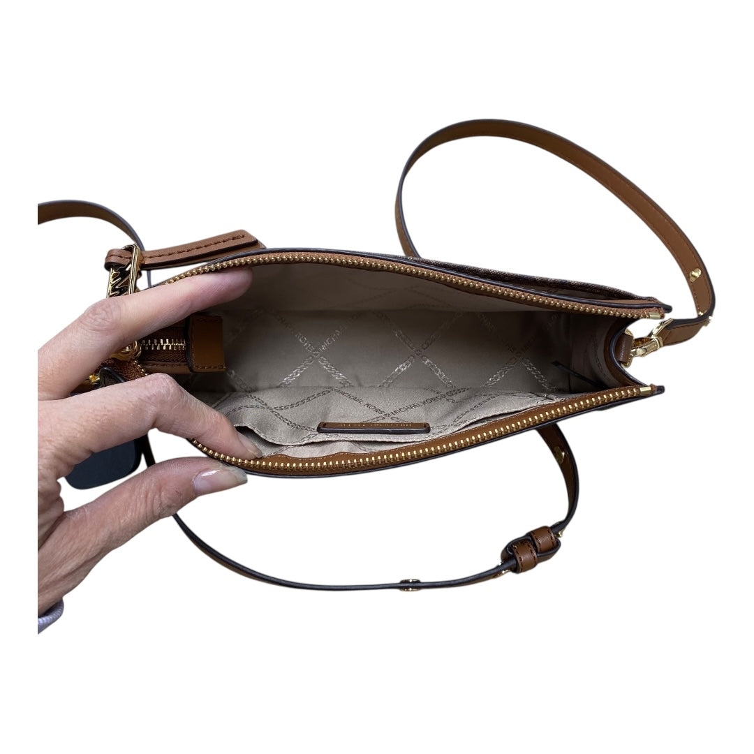 Handbag Designer By Michael Kors In Brown, Size:Small