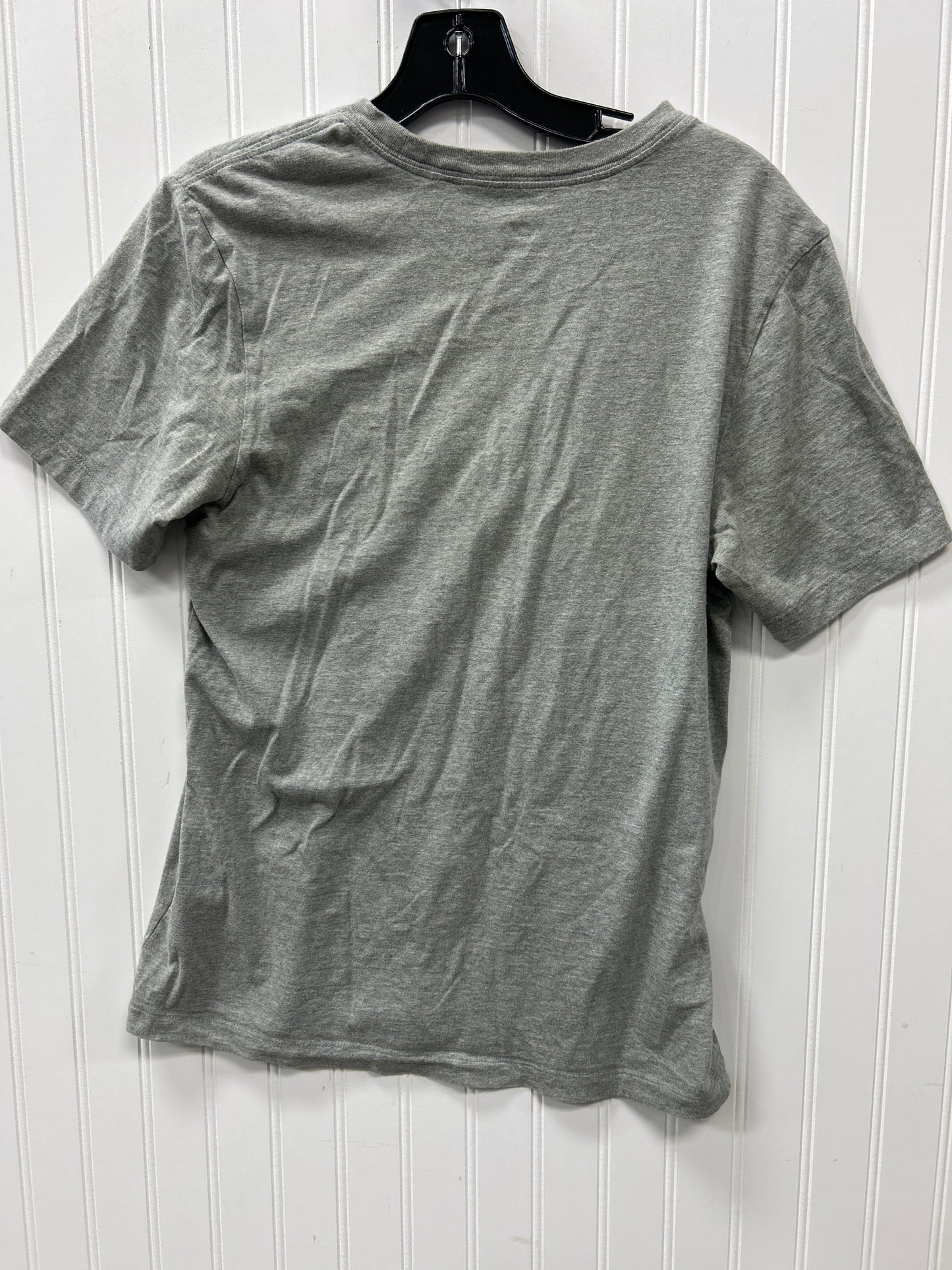 Athletic Top Ss By Nike Apparel In Grey, Size:S