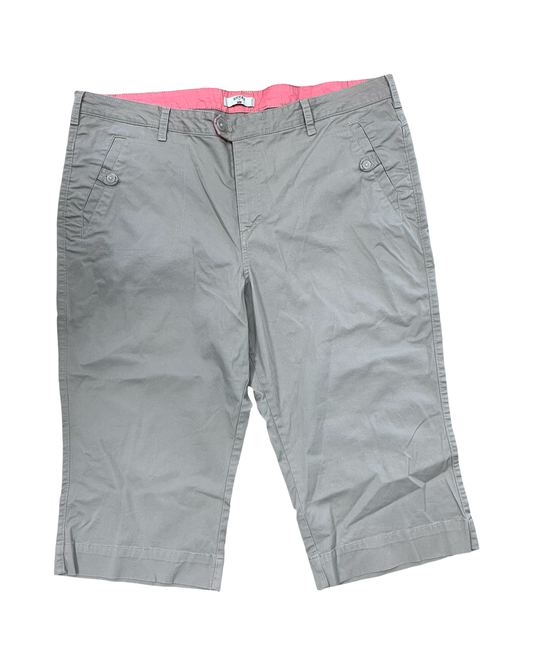 Pants Cropped By Lee In Tan, Size:24
