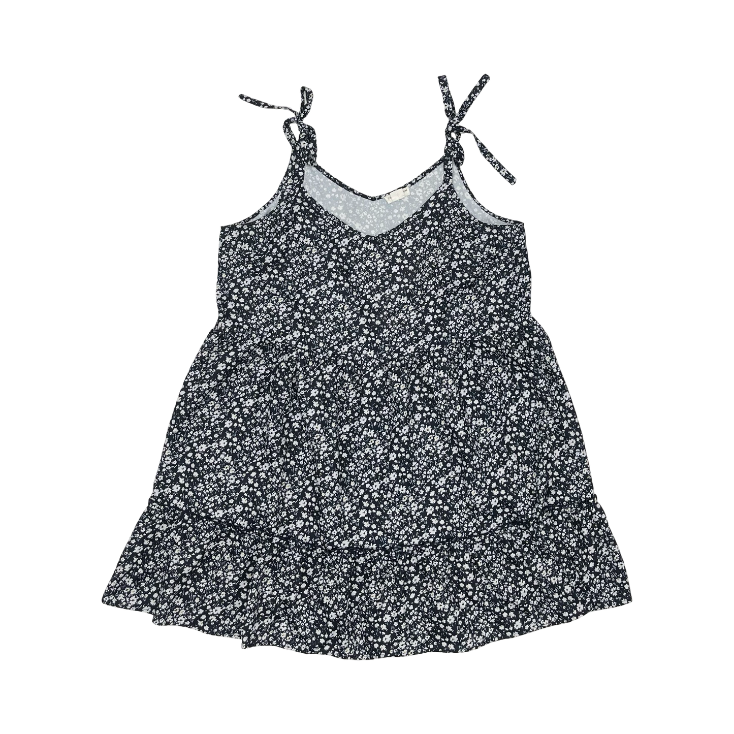 Dress Casual Short By Chicsoul In Floral Print, Size:1X