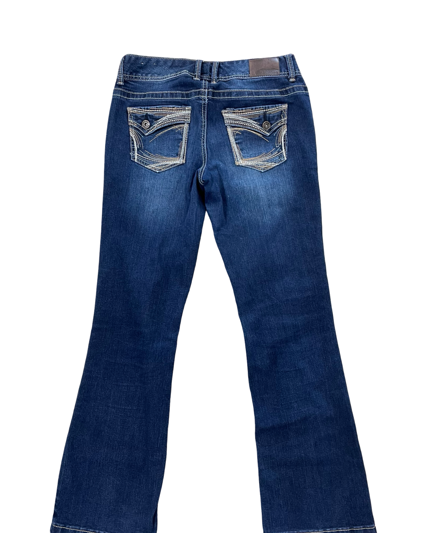 Jeans Boot Cut By Maurices In Blue Denim, Size:8