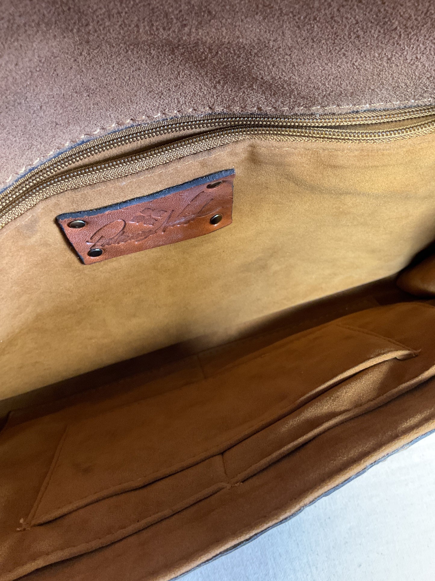 Clutch Designer By Patricia Nash In Orange, Size:Large